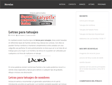 Tablet Screenshot of caminoalamor.net